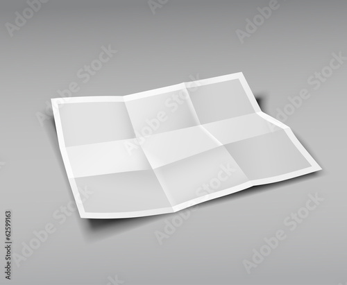 Paper Folded, nine fold for business design