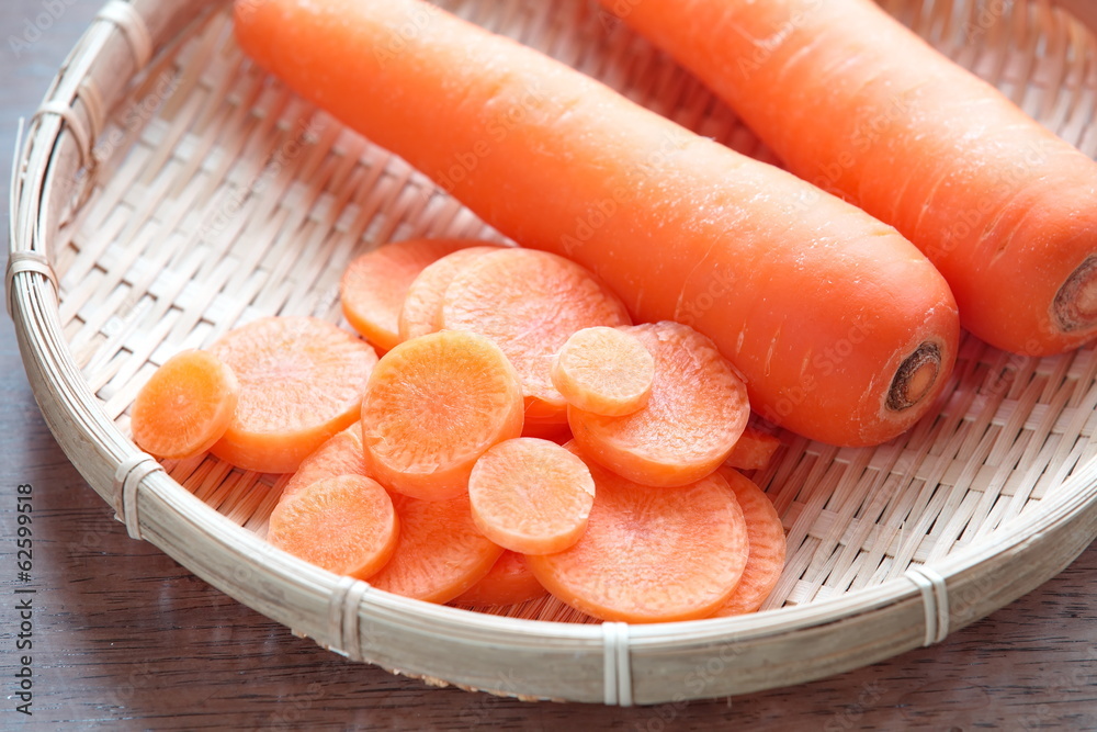 close - up Sweet and fresh carrots vegetable close - up Sweet and fresh carrots vegetable