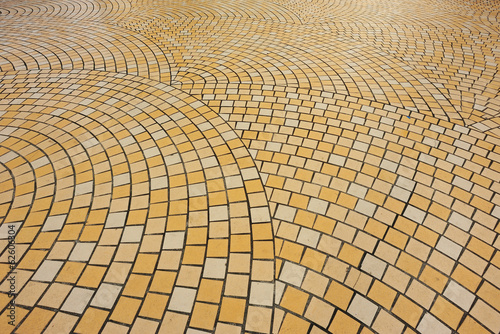 bricks pavement