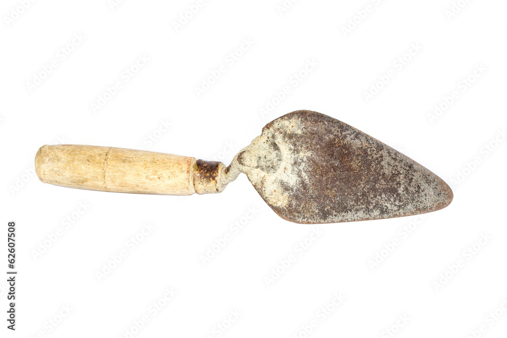 perspective of isolated of lute trowel tool for construction mas perspective of isolated of lute trowel tool for construction mas