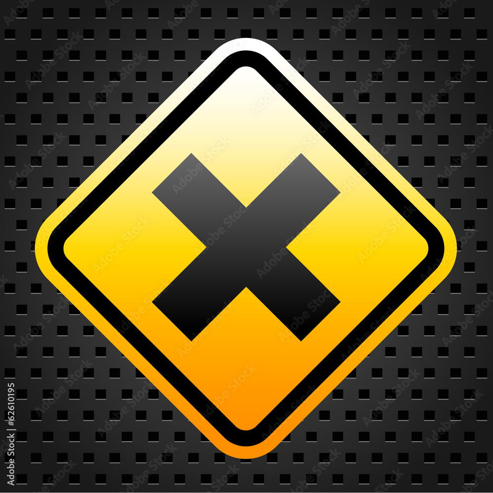 Obraz premium Warning sign 2