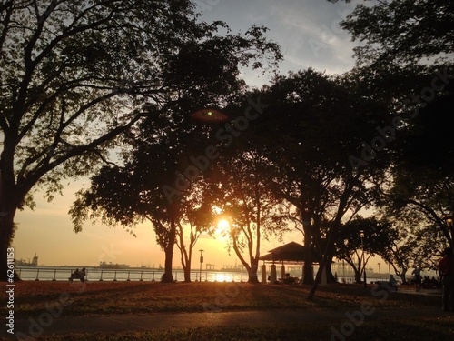 Photography watching sunset at labrador park