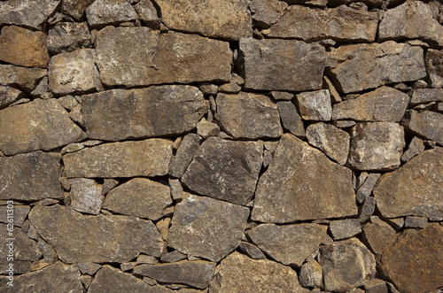 dry stone wall background