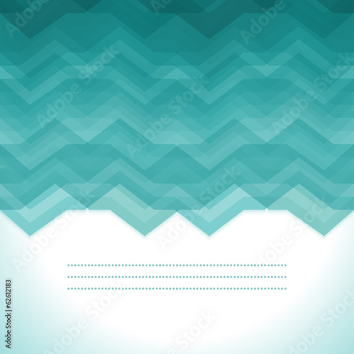 Turquoise Abstract Retro Vector Background