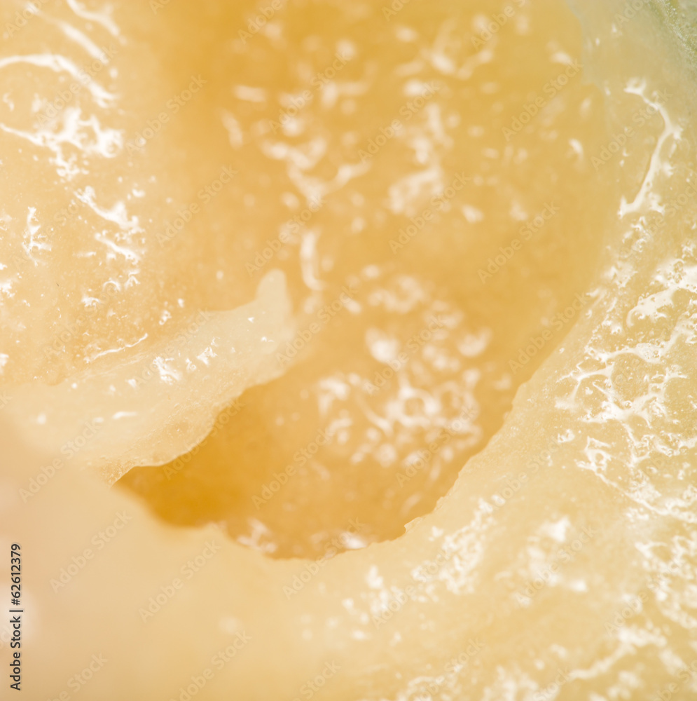 Obraz premium background of honey. macro