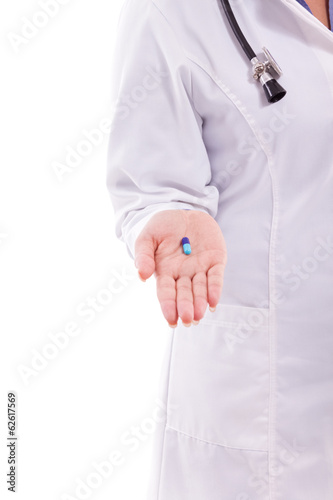 Holding pill