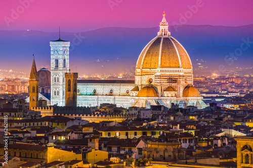 Florence, Duomo and Giotto's Campanile.