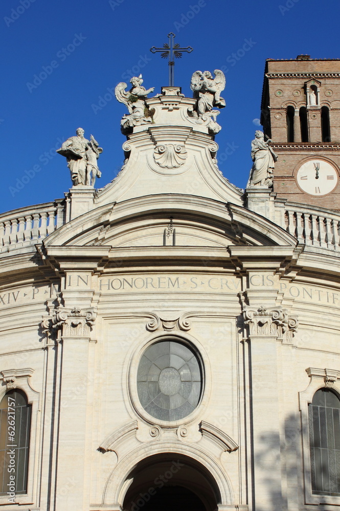 Holy Cross in Jerusalem Basilica in Rome, Italy