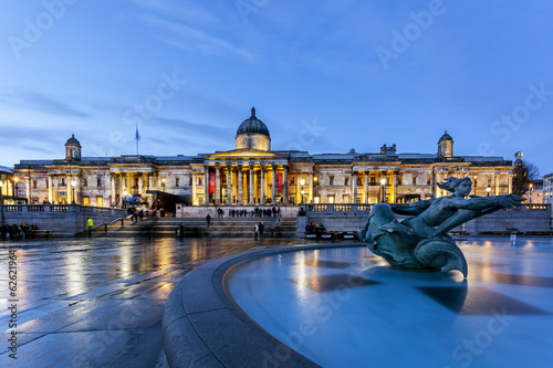 Portrait gallery trafalgar square london photo