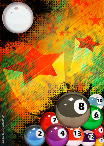 Billiard background