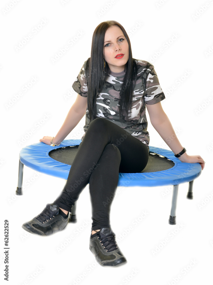 Fototapeta premium trampoline