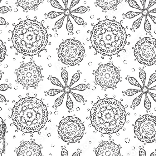 Vintage seamless pattern for your design