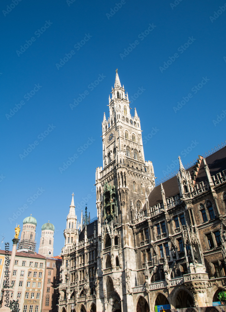 München-Rathaus auf Marienplatz