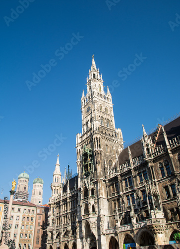 München-Rathaus auf Marienplatz