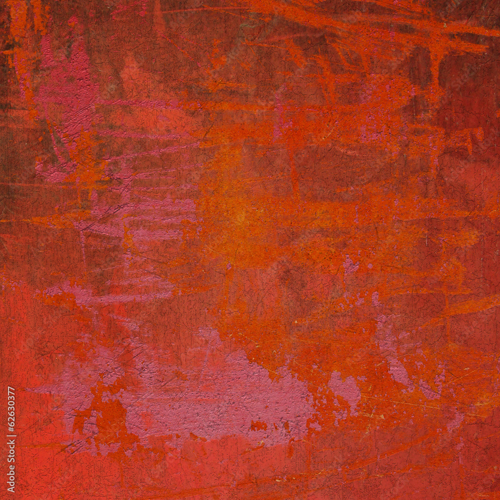 abstract grunge red pink wall backdrop