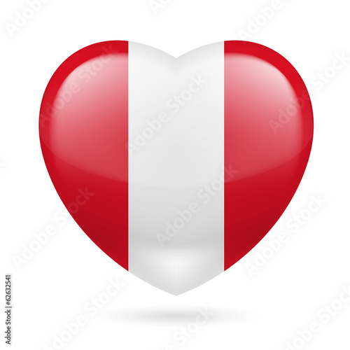 Free Download Heart icon of Peru - GFXLoad