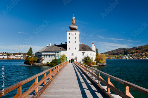 Ort castle bridge, Austria