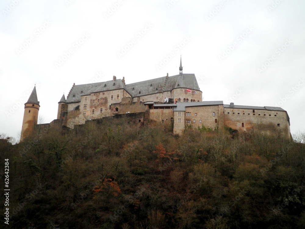 Fototapeta premium Castle in Luxembourg
