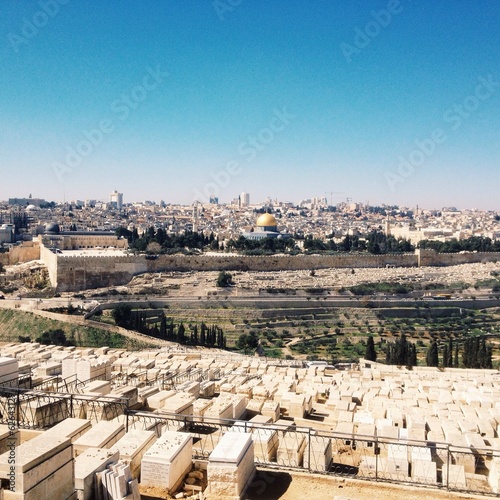 jerusalem skyline quadratisch