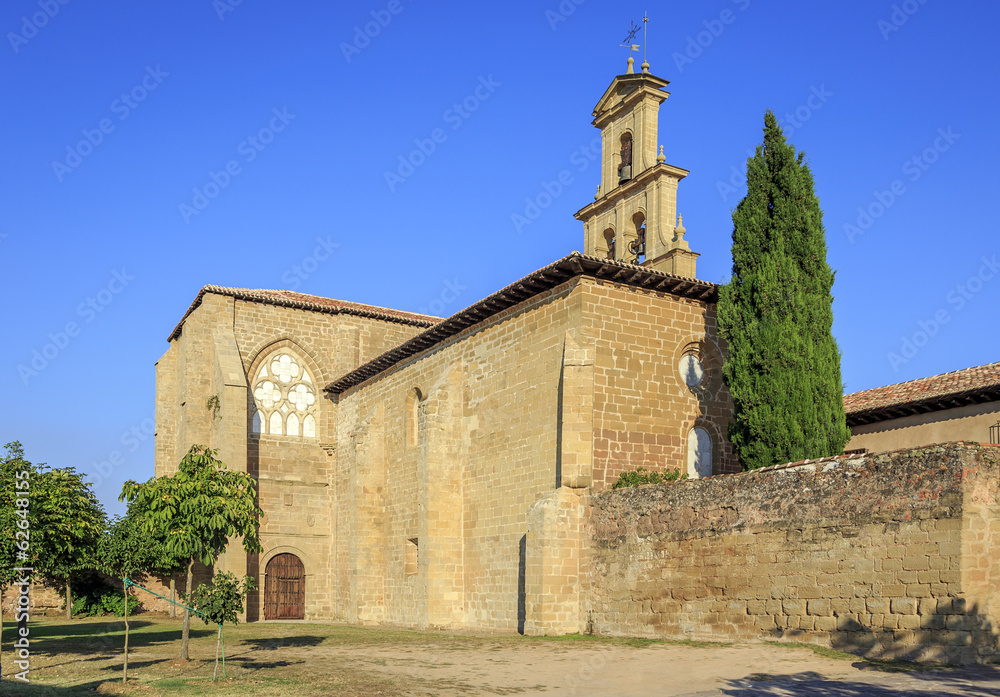 abbey  monastery in Canas,La Rioja