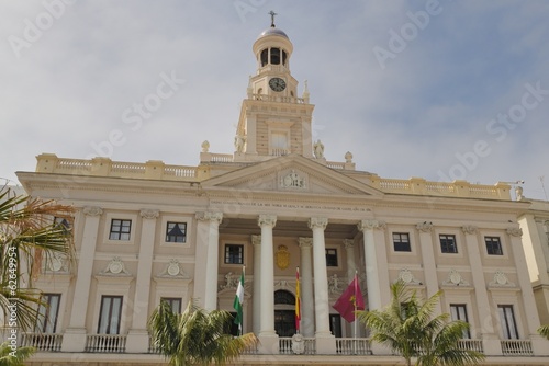 City Hall of Cadiz  Andalusia  Spain