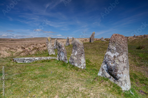Mystic place in Dartmoor - HDR Image photo