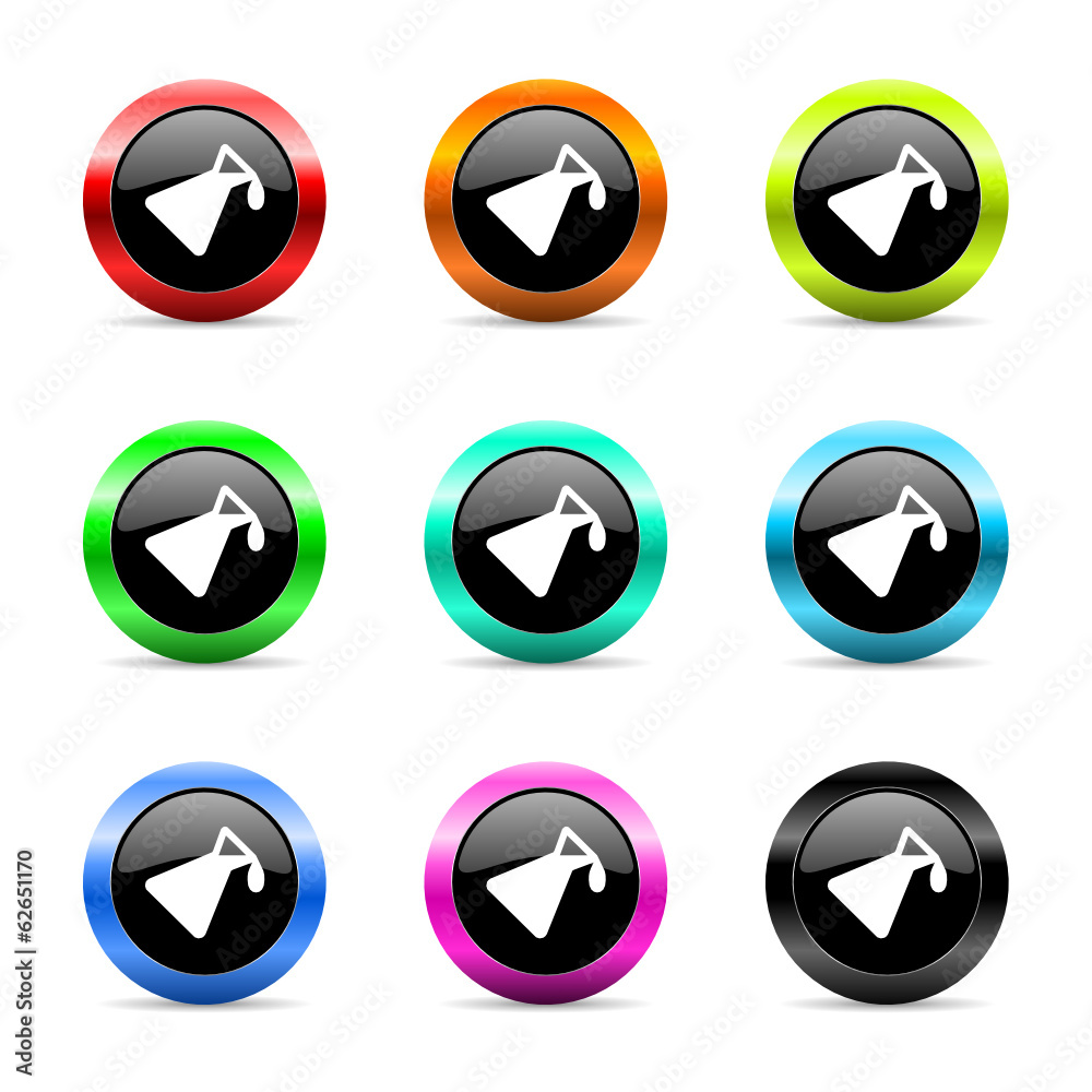 chemistry icon vector set chemistry icon vector set