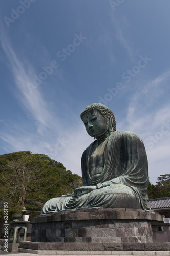 Daibutsu or Budha Amida in Kotokuin temple, Japan