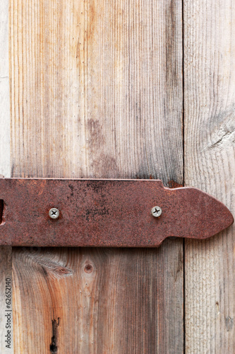 Old wooden door - vintage style.