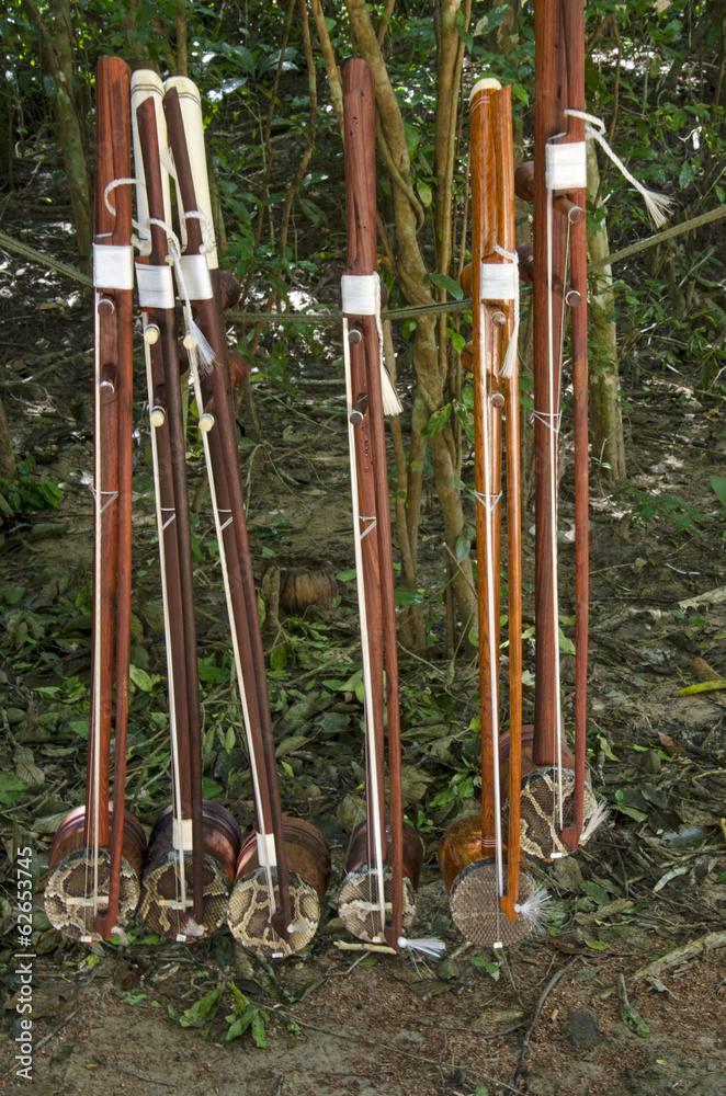 Fototapeta premium Kambotscha - Saiteninstrument