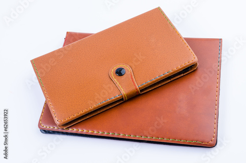 Leather note book