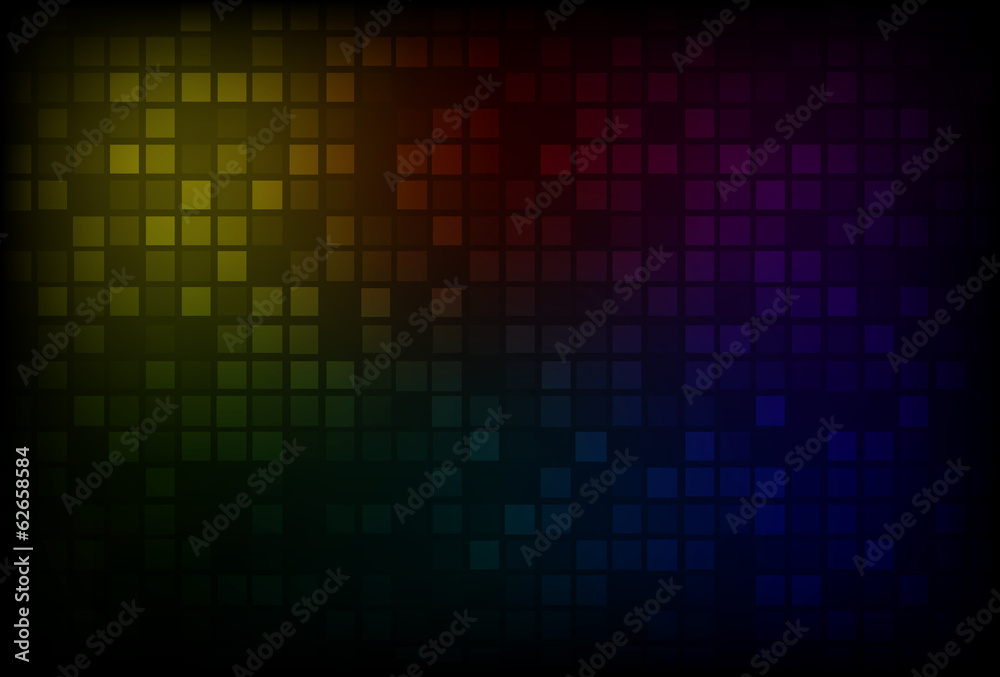 Dark rainbow abstract background