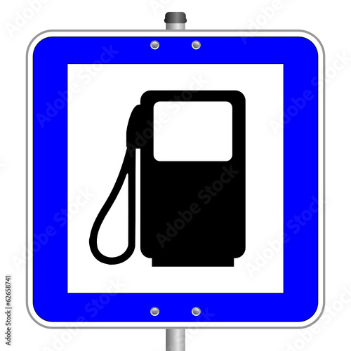 Tankstelle Schild  #140316-svg02