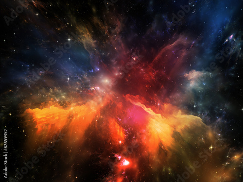 Fototapeta Naklejka Na Ścianę i Meble -  Space Nebula
