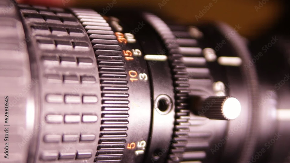an video of motion zoom camera