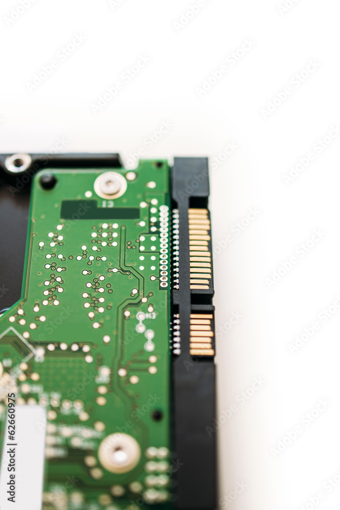 Hard disk drive and SATA connection and circuit board Hard disk drive and SATA connection and circuit board