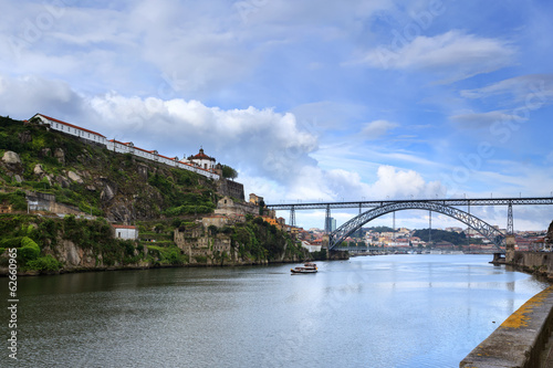 Rio Douro e a sua Ponte Maria Pia