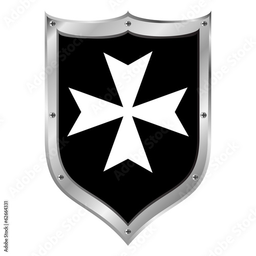 Medieval Shield Hospitaller Order