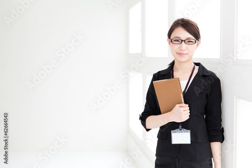 Obraz na płótnie asian businesswoman in the office