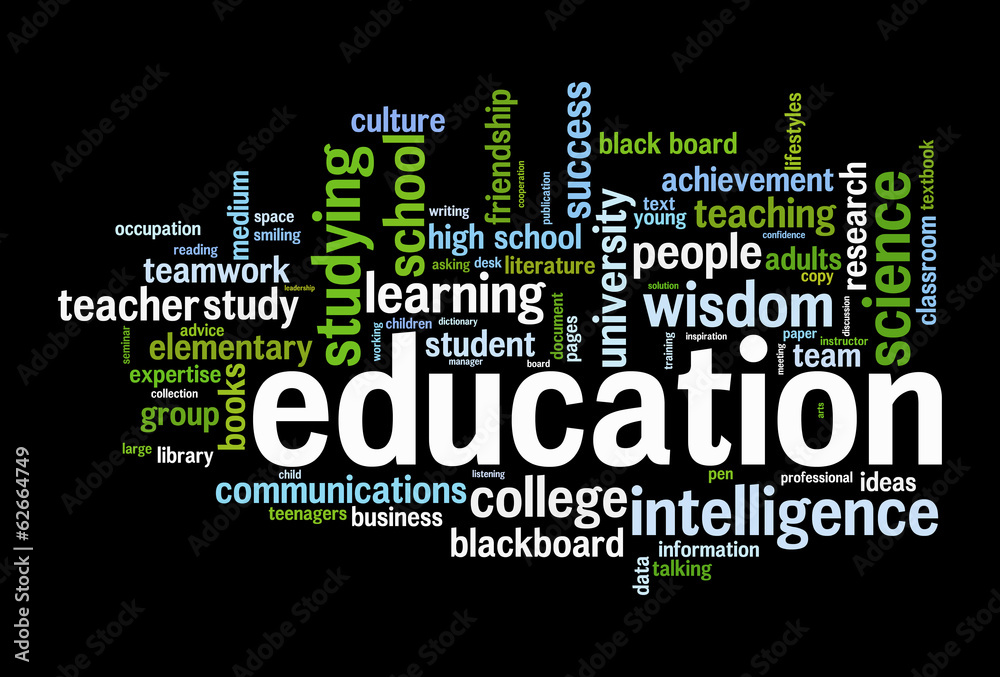 Education word cloud Education word cloud