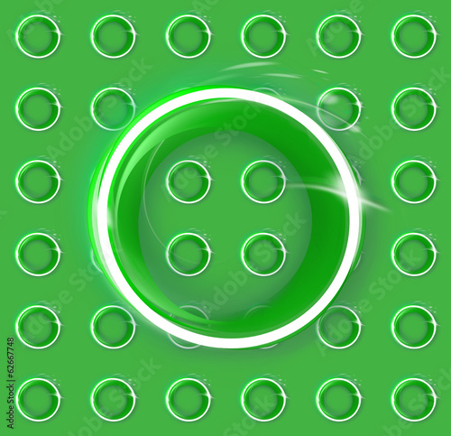 Fresh button design with sh...