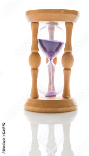 Hourglass isolated