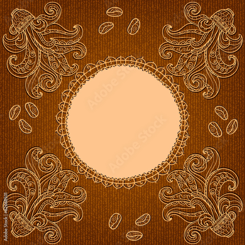 Cover design the menu for coffee