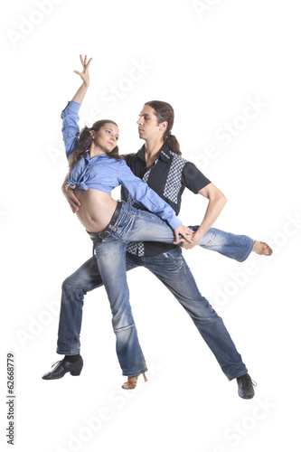 Dancing couple