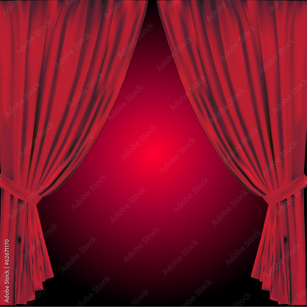 Fototapeta premium curtain