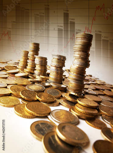 towers of euro money