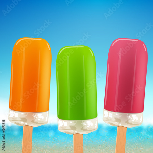 Vector Illustration of Ice Cream
