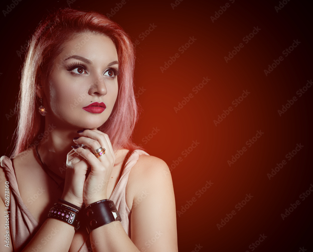 Beautiful young woman