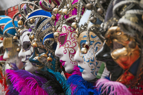 maschere al carnevale di Venezia,Italia