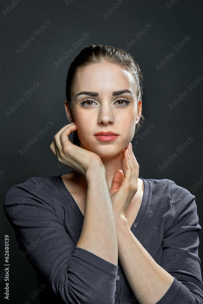 Portrait of a young woman